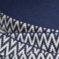 Preview: Gurtband Jaquard | Chevron dunkelblau